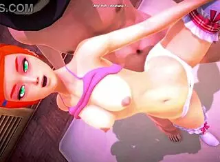 Gwen Tennyson gets so hot and fucked in her room! Uncensored adult version!