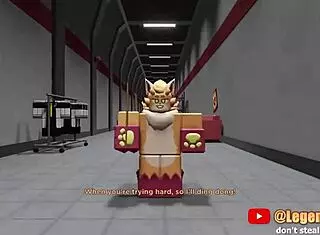Baldi's Uncensored Roblox Animation Scene