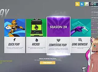 Vtuber Lewdneko Plays Overwatch And Gets Her Ass Spanked Part 2