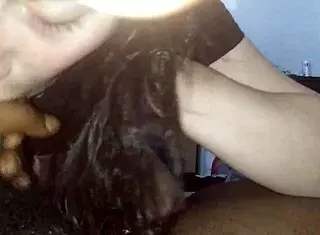 Intriguing encounter with big black cock