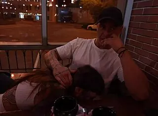 Guy Sucked in Cafe, Then Banged Me at Home.