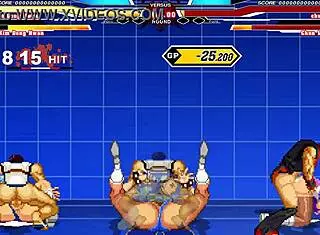 Chun-li receives intense cumshot in anime sex