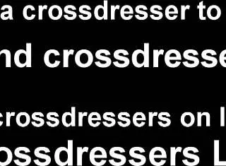 my tight crossdresser ass waits for hard cock in panties