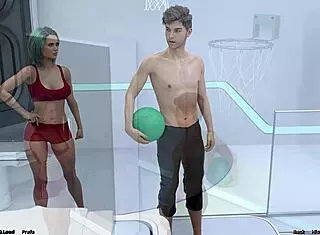 Stranded In Space Femdom Mistress Kisses Cute Teen 18+ Monster Cock 3D Fat Huge Curvy