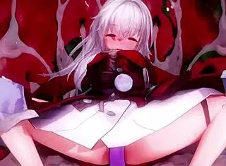 Want to see cowgirl creampie in hentai?