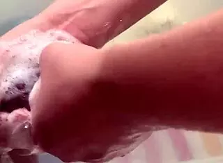 Petite Blonde Step Sister Seduces Step Brother in Bathroom for Intense BBC Action