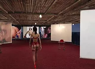 in fallout 4, characters explore sexy fashion styles