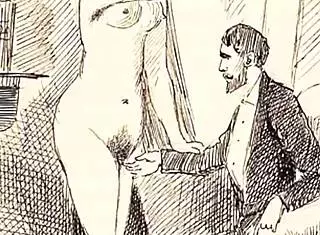 Asian Secretary in a Hot Office