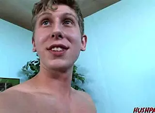 Haileey James laughs during her first fuck