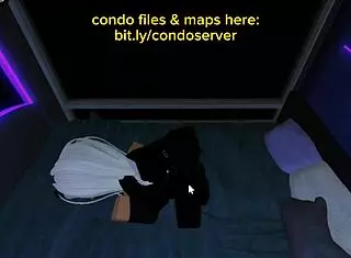 Relaxing in bed at the condo