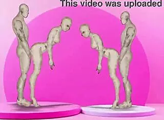 Twins banging hot girls in wild hentai action