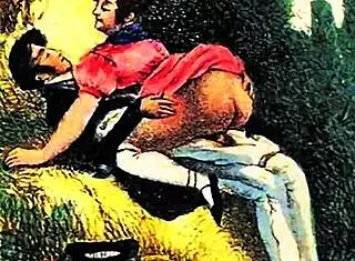 Bold Vintage Erotic Drawings of Antique Anime Cartoons