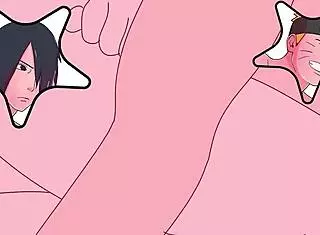 Naruto and Sasuke HAVE GAY SEX in anime hentai usa