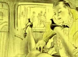 Vintage Erotic Illustration from Antique Collection