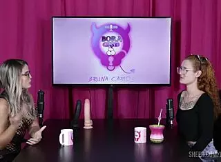 I watched this gorgeous redhead get her pussy sucked and get so wet after her confession.