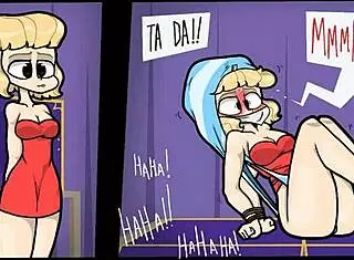 cartoon girl wedgie compilation one