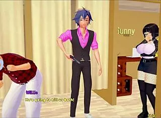 the caretaker part 2 has a milf with big tits getting creampie in 3d hentai 😏