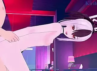 Kyouyama Kazusa And Onikata Kayoko Intense Sex!