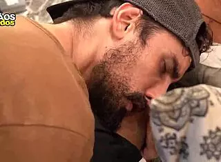 Watch Me Gag on His Cock!