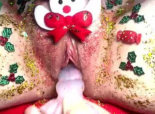 I Fucked My Step Sister With Dildo And Dick After Christmas Party, She Screamed In Pleasure