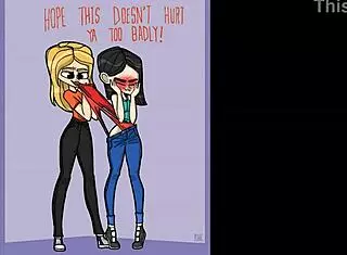 cartoon girl wedgie compilation one