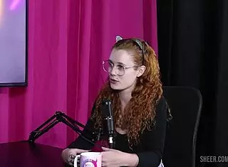 I watched this gorgeous redhead get her pussy sucked and get so wet after her confession.