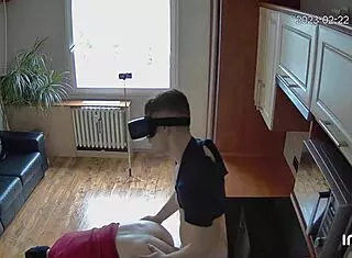 scoout007 - bican bangs hard on kitchen counter