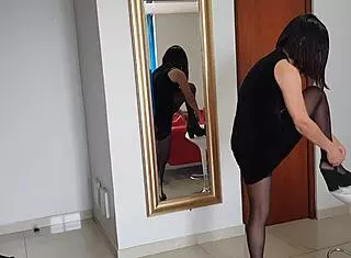 Spy Cam Captures Sexy Argentinian Niece in Private Room