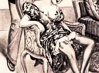 Vintage Erotic Drawings from Antique Hentai Anime Cartoons