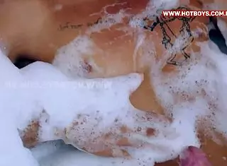 fucking this hot young twink in my home bathtub!