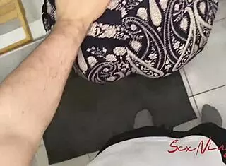 Silly step-mom gets stuck