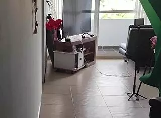 Surprised Husband Watches Wife with Monster Cock Agarabas and Olpr