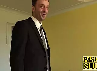 naughty granny carol craves dirty doggystyle action in stockings for wild fun