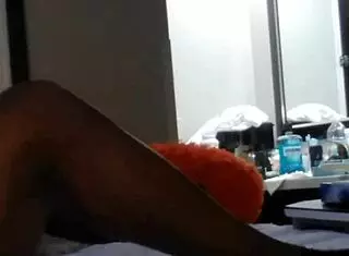 Attractive wife in intimate scenario