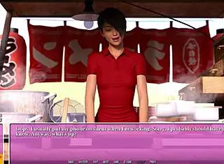 3D animated game with red-haired cuties and big tits