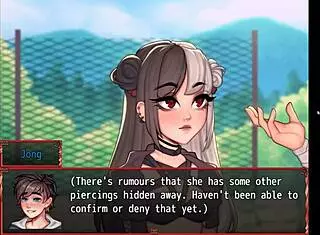 Harem hentai game ep 1: Seducing hot redhead popular girl