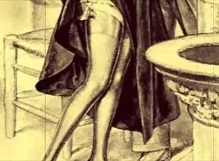 Vintage Erotic Drawings from Antique Hentai Anime Cartoons