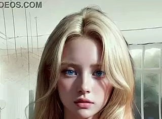 Petite 18+ Blonde Rides You All Day in Animated POV