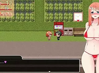 Getting a sexy red bikini from another girl - rural jk exhibitionist 2 - part 2