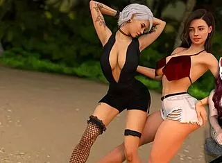 Steps of Debauchery 31 - Sexy Babes Exposed on Beach