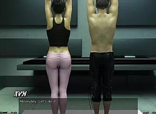 stranded in space 92 - wanna see hot yoga with big tits brunette milf?