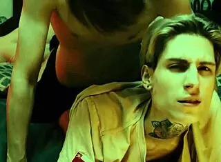 Twink Gets Blowjob and Handjob for Relaxed Sleep with Skinny Partner