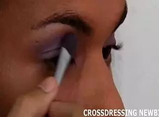 i love crossdressing like a sissy slut in kinky lingerie and stockings!!