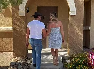 Accidentally Seduced by Dad's Girlfriend in a Steamy Blonde Encounter