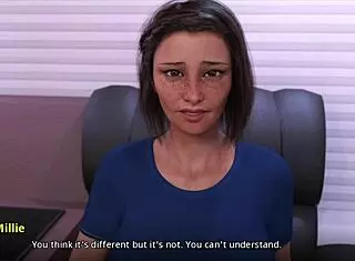 Cedey Will Not Stand For Millie's Insults In This Homemade College Cartoon.