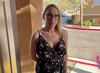 Accidentally Seduced by Dad's Girlfriend in a Steamy Blonde Encounter