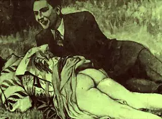 Classic Vintage Erotic Drawings in Retro Anime Style