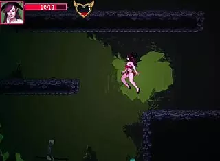 Succubus seduces everyone in hell during Sinher gameplay with monster fucking and intense actions