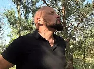 Horny old German man bangs young 18-year-old teen for Instagram fame