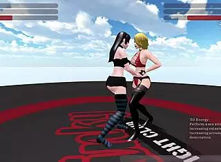i'm fighting kinky in night club with tiffany ambrosia vs julia